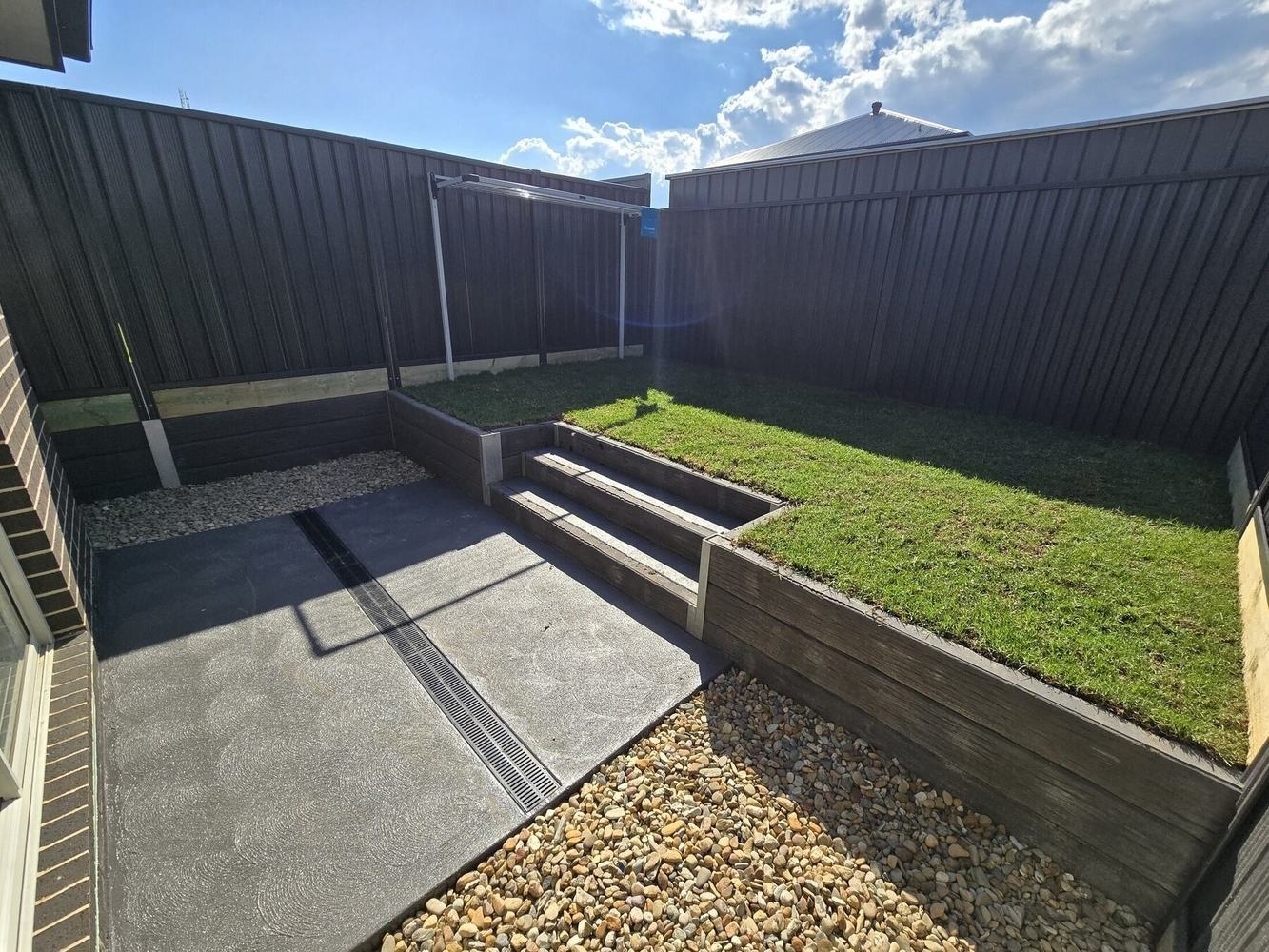 Spring Farm Dual-Occupancy Landscaping — during view 1